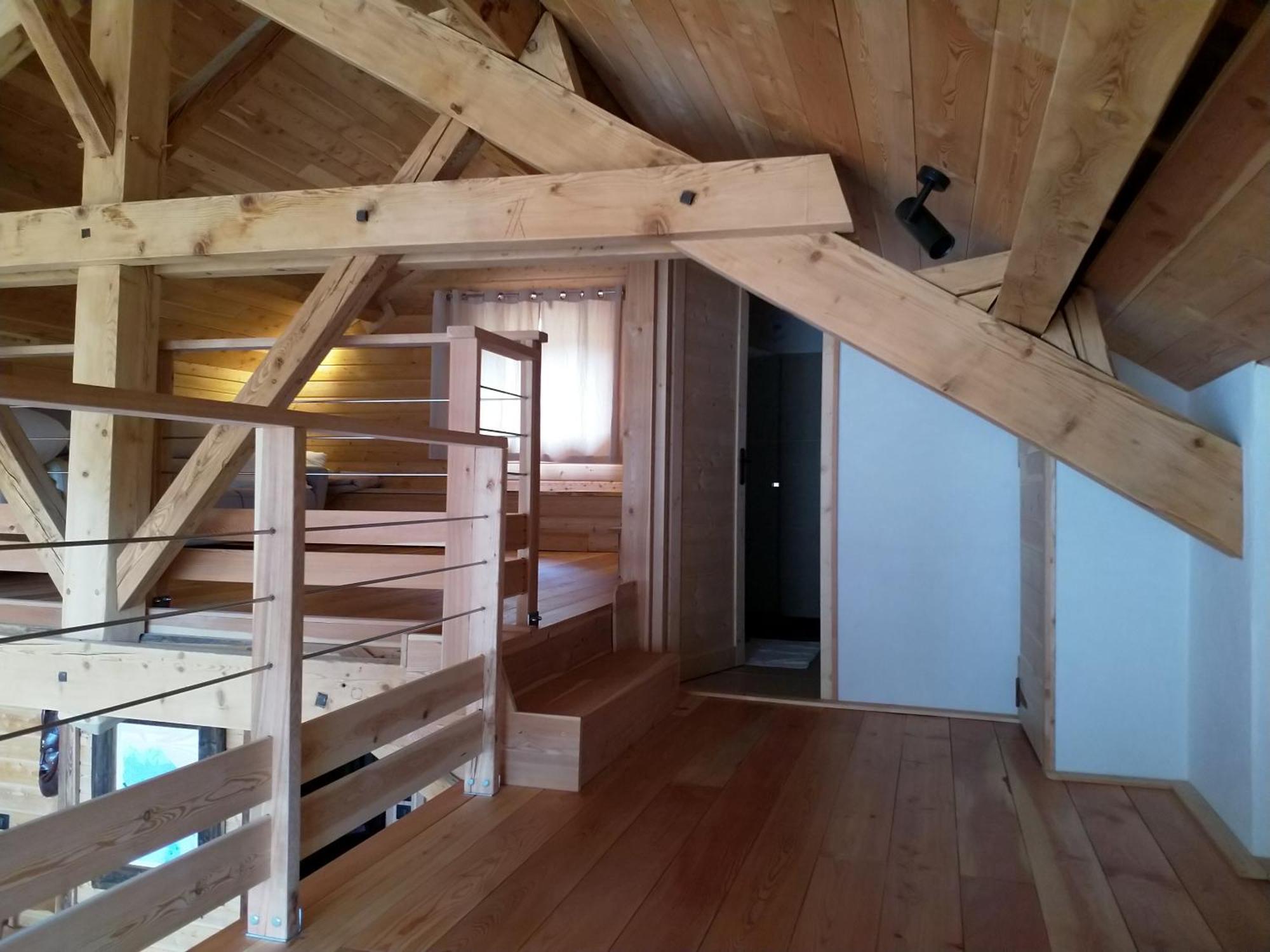 Apartamento Le Grenier Du Roux Abriès Exterior foto